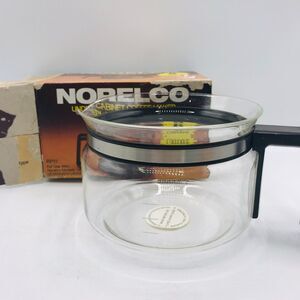Vintage Norelco 6 Cup Replacement Carafe UC6000/6001/6002 Open Box NEW
